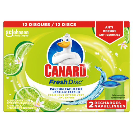 Canard Wc Fresh Disc Marine – 1 Applicateur + 3 Recharges –