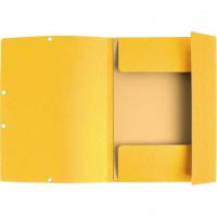 Exacompta chemisa a rabats en carton ft a4 3 rabats set de 3 pieces en 3 teintes d orange soleil 5 