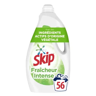 Lessive liquide fraîcheur intense, Skip (34 lavages = 1,7 L)